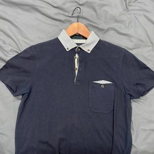 Blue Ted Baker polo